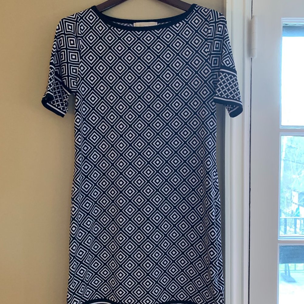 Michael Kors Patterned Shift Dress